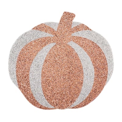 Sparkles Home Luminous Rhinestone Pumpkin Placemat