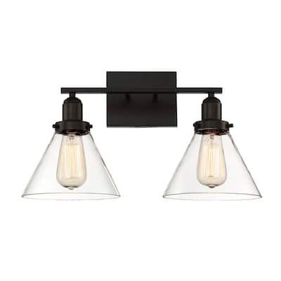 Savoy House Drake 2-Light Bathroom Vanity Light
