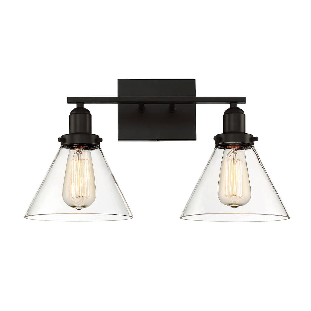 Savoy House Drake 2-Light Bathroom Vanity Light