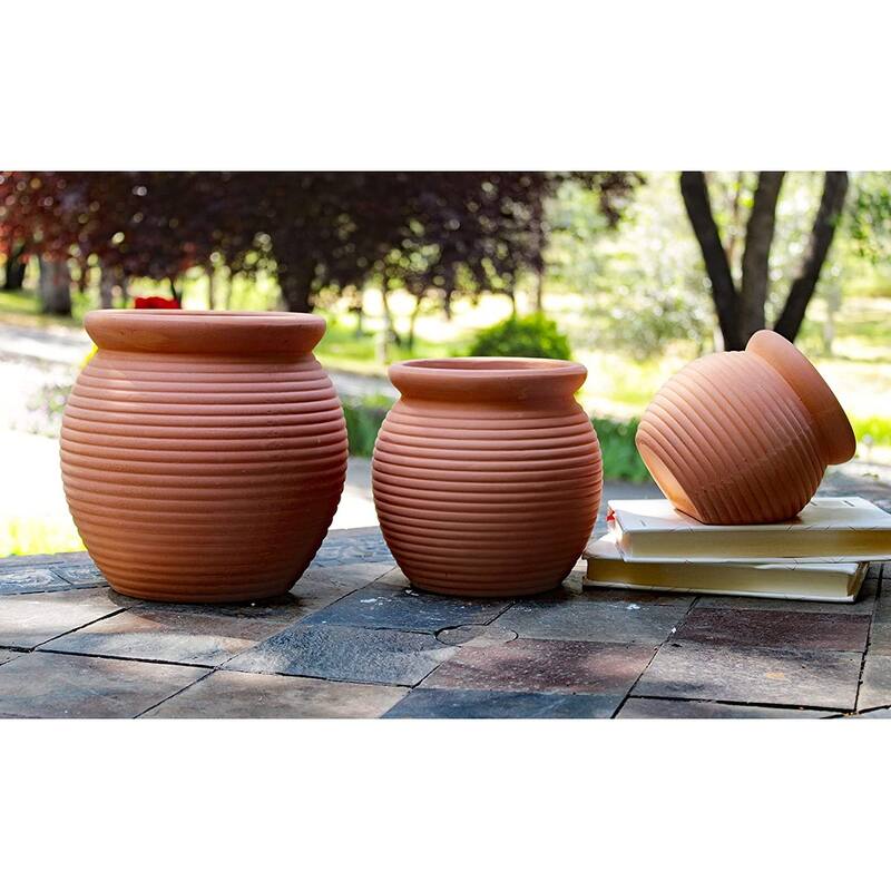 Natural Terracotta Fallen Pots or Hanging Pots Bed Bath & Beyond 33028020