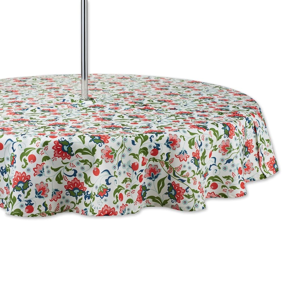 DII Garden Floral Print Outdoor Tablecloths