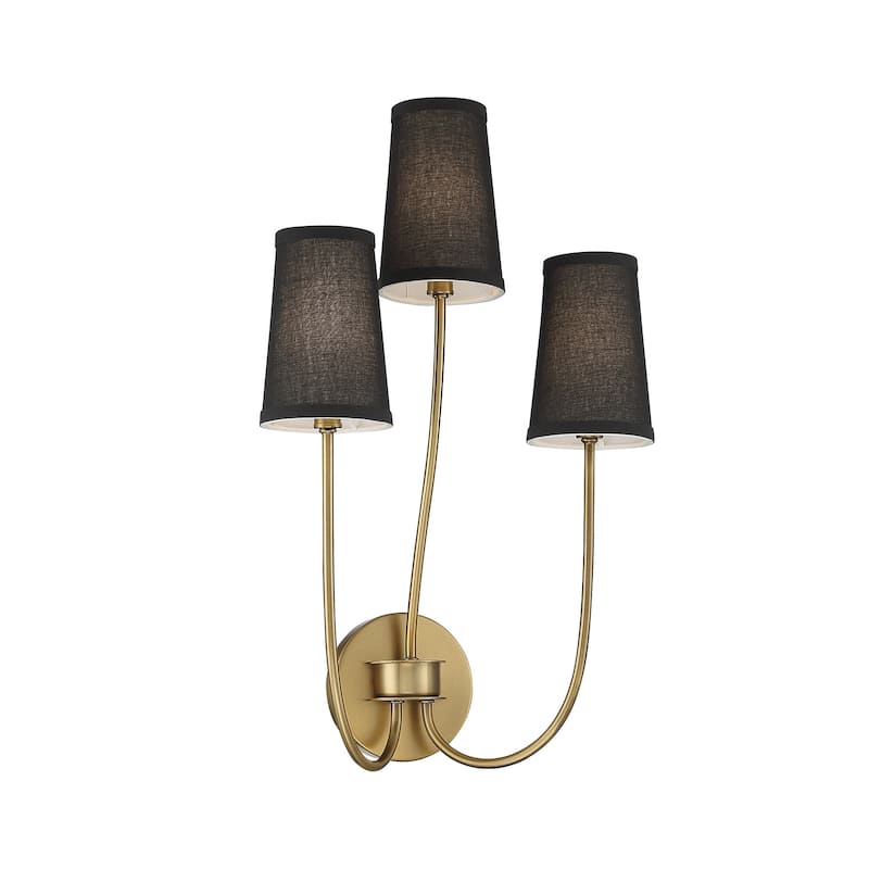 Meridian M90065 3 Light 23" Tall Wall Sconce