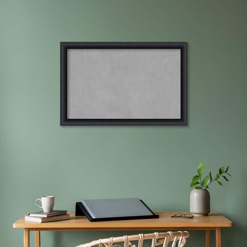 Framed Magnetic Board, Nero Black