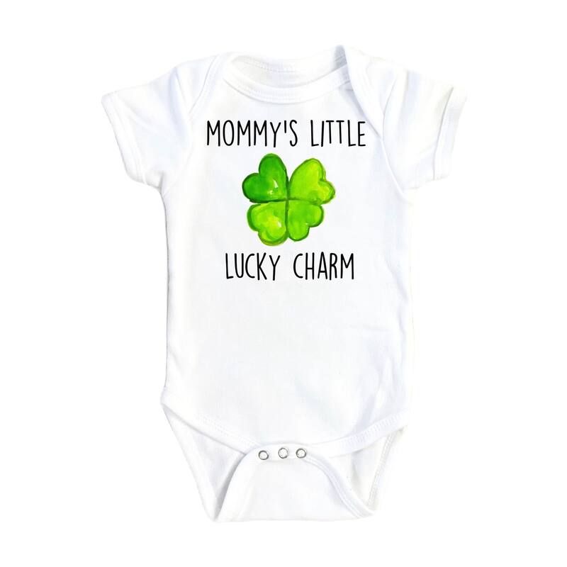 Irish Mommy - Baby Boy Girl Clothes Infant Bodysuit Funny Cute Newborn - White - 6-9M