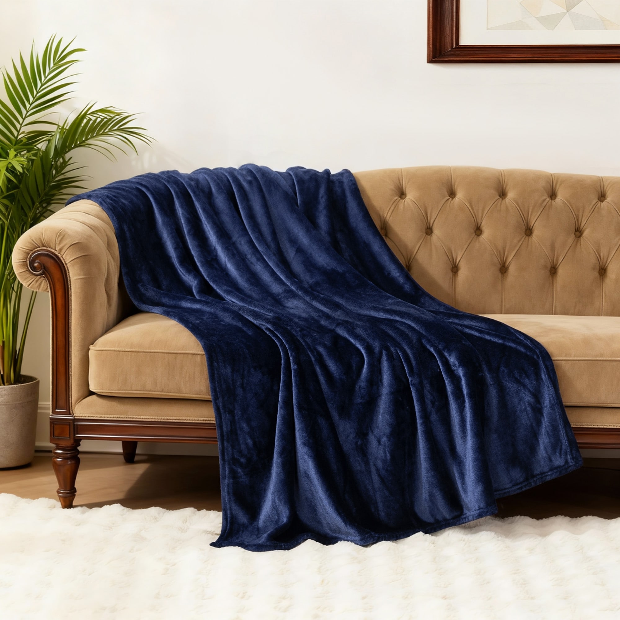 Ultra Soft Fleece Throw Blanket