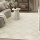 preview thumbnail 9 of 16, Nourison Serenity Home Indoor only Geometric Area Rug 7' 10" x 9' 10" - Ivory - Rectangle