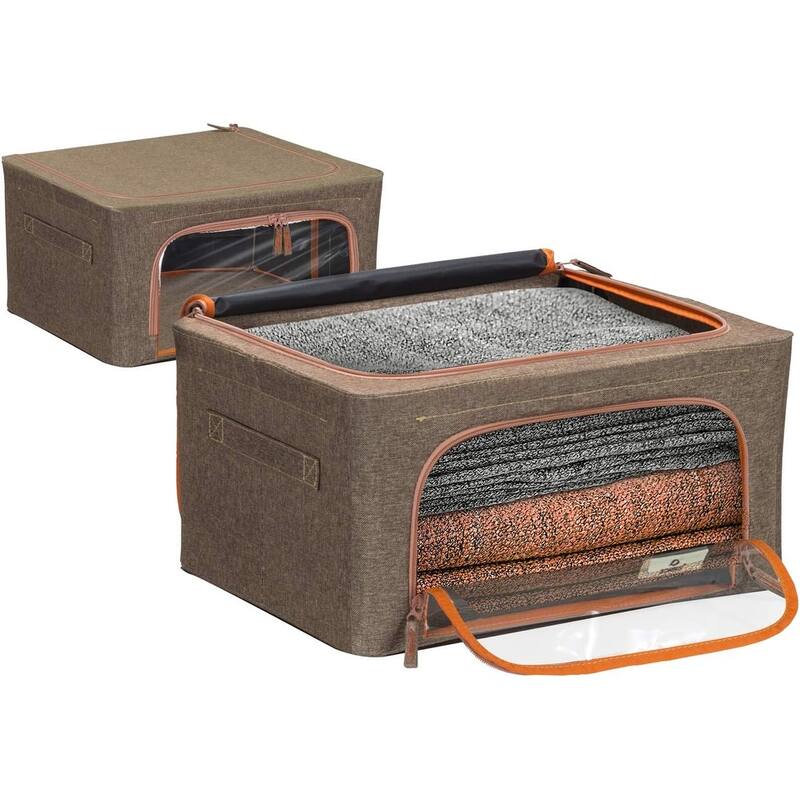 Storage Box With Window Small - 2 Pack