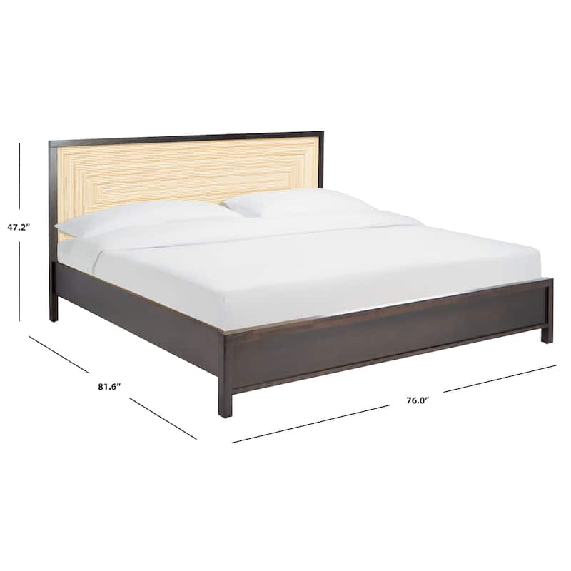 SAFAVIEH Couture Stassie Cane King Bed