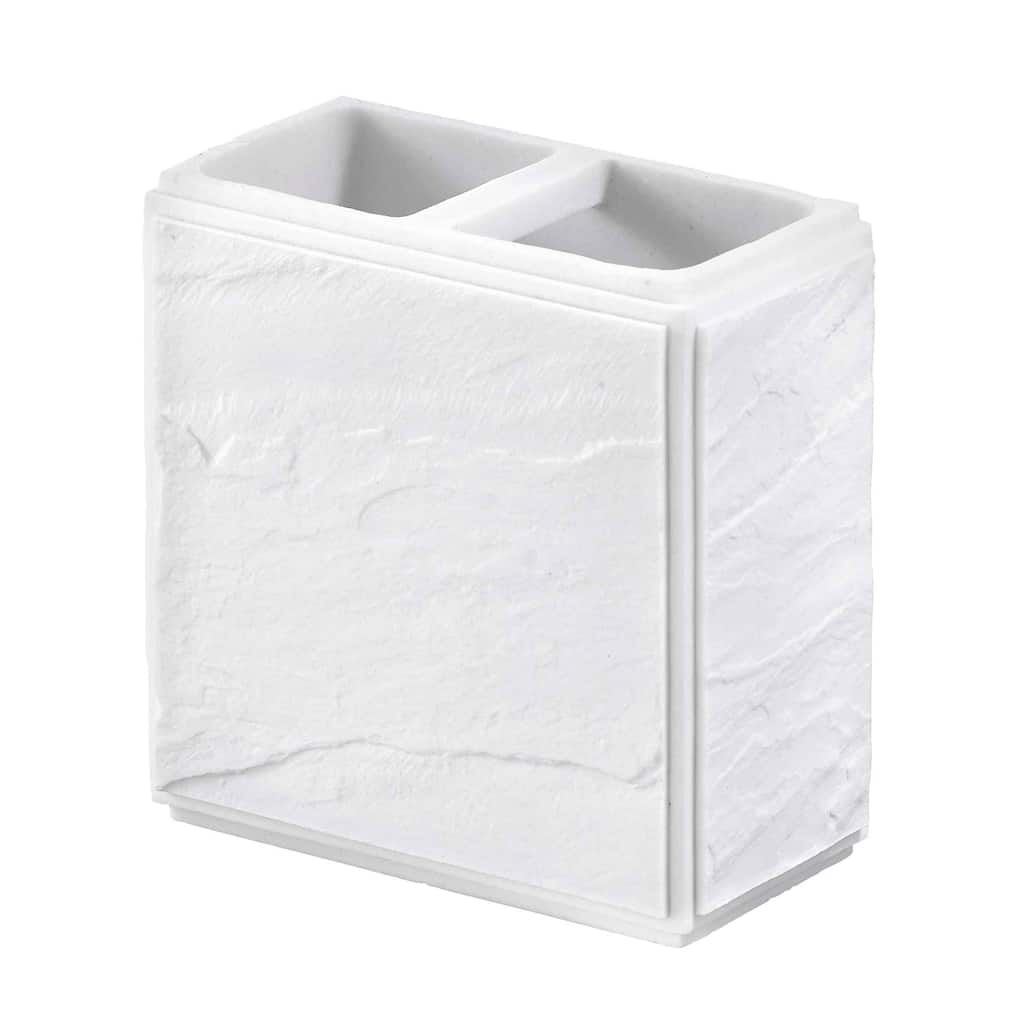 Nicole Miller Zen Toothbrush Holder - White