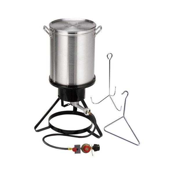 Masterbuilt 20020107 Propane Turkey Fryer With Stand And Hanger Masterbuilt 20020107 Propane Turkey Fryer With Stand And Hanger Hook Free Shipping Today 13451574