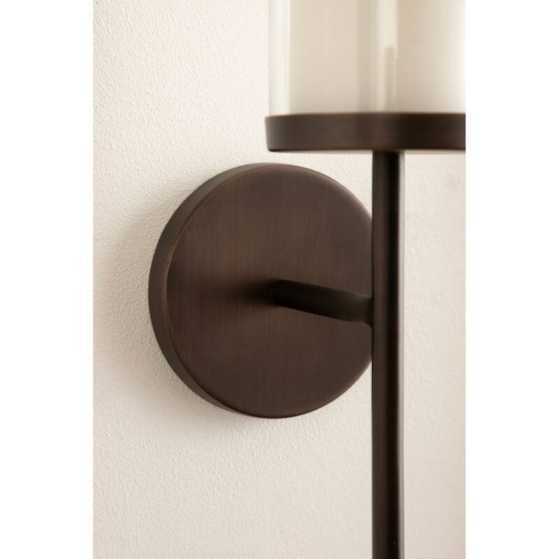 Kate and Laurel Blaise Metal Wall Sconce