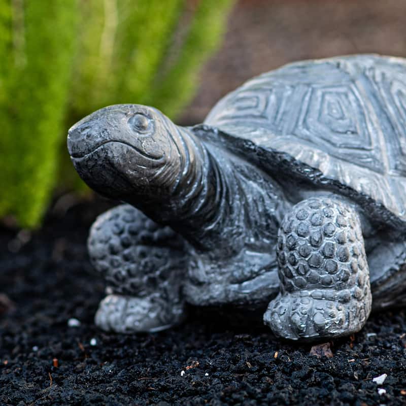 XBrand Turtle Statue, Indoor or Outdoor Décor, Garden Décor, Turtle Garden Statue, Turtle Statuary