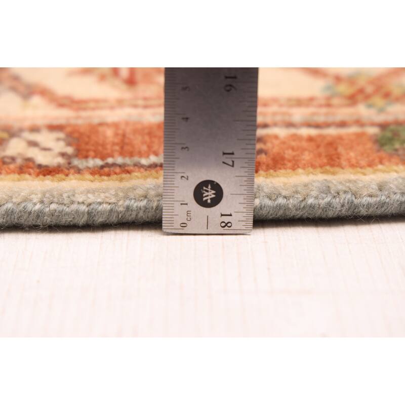 ECARPETGALLERY Hand-knotted Jules Sultane Grey Wool Rug - 6'0 x 8'11