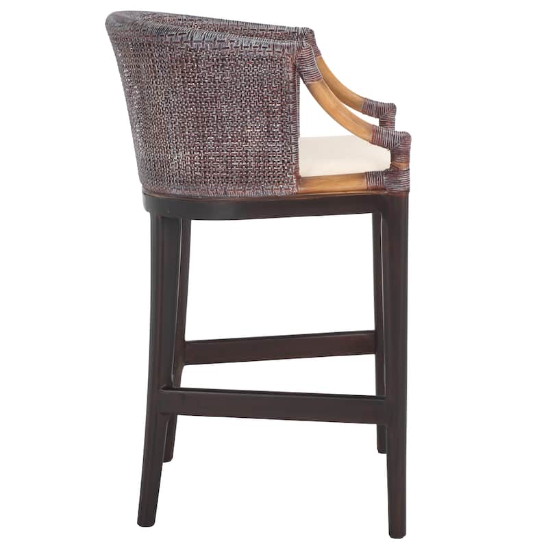 SAFAVIEH Home Brando Counter Stool - 22"W x 21"D x 35"H