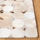 preview thumbnail 3 of 13, SAFAVIEH Flatweave Studio Leather Azize Modern Rug