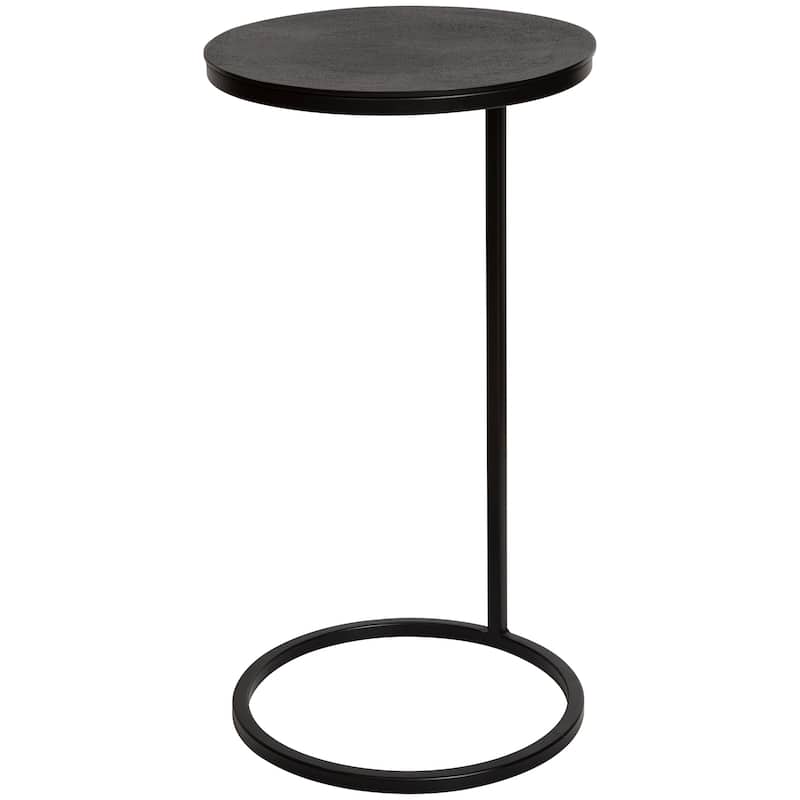 Uttermost Brunei Antique Bronze Round Accent Table