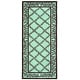 preview thumbnail 32 of 105, SAFAVIEH Handmade Chelsea Kimber Trellis French Country Wool Rug 2'6" x 12' Runner - Blue/Brown - Runner