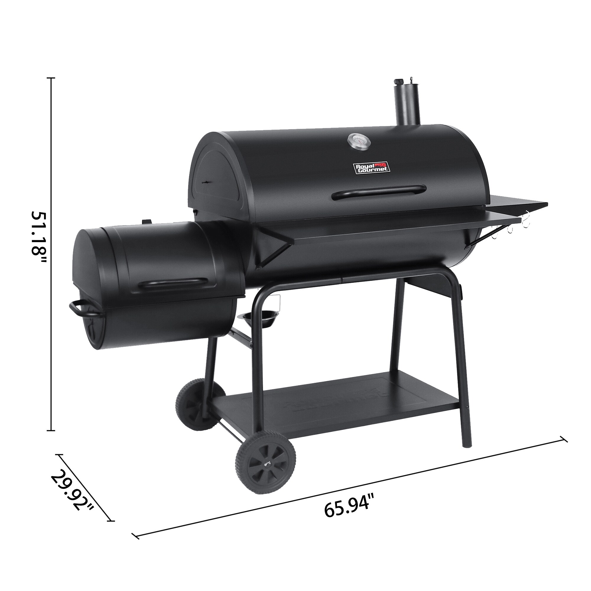https://ak1.ostkcdn.com/images/products/is/images/direct/c56c22b436c9e450ec9ee4d5cc2bbcc1c2ab9324/oyal-Gourmet-CC2036F-Charcoal-Barrel-Grill-with-Offset-Smoker%2C-1200-Square-Inches-for-Large-Event-Gathering%2C-Black.jpg