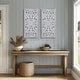 preview thumbnail 15 of 55, Madison Park Botanical Panel Distressed Carved Wood Wall Decor (Set of 2)