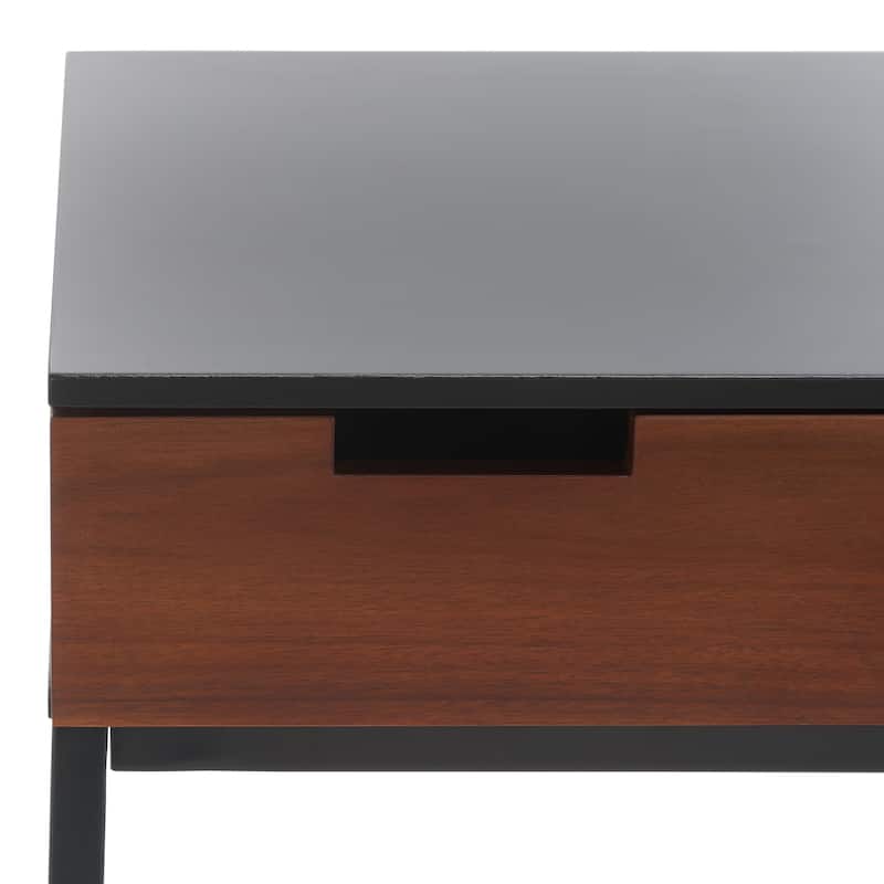 SAFAVIEH Selvije 2-Drawer 1-Shelf Desk