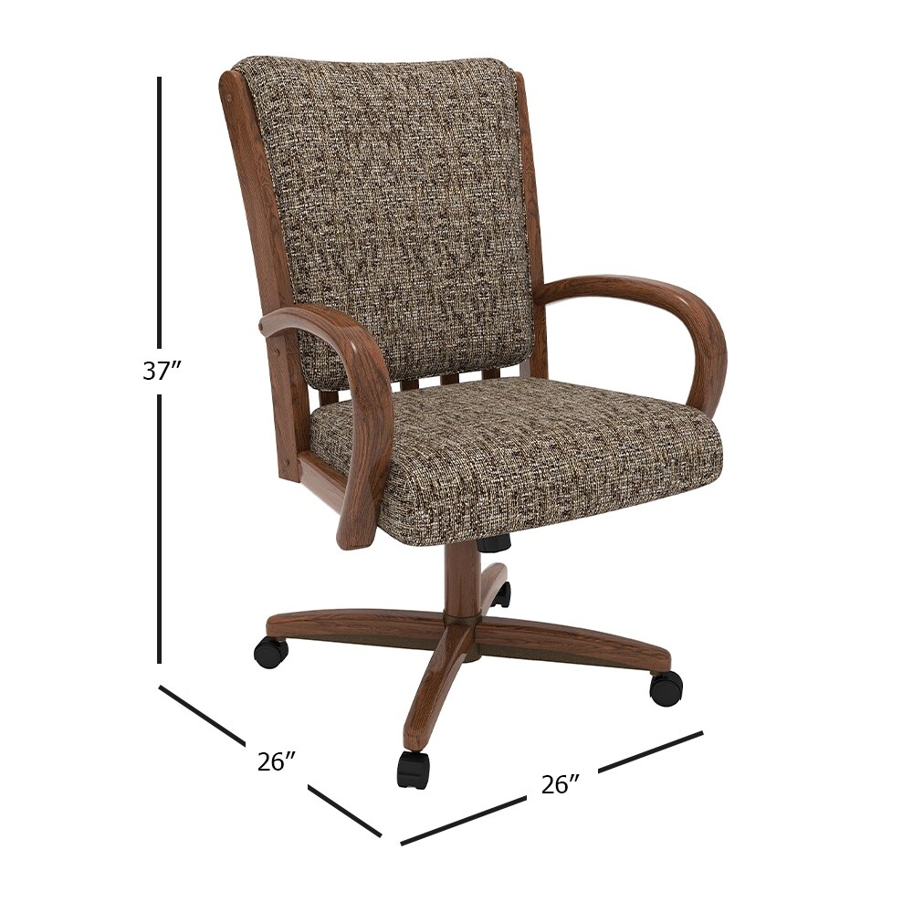Chromcraft kitchen best sale chairs with casters