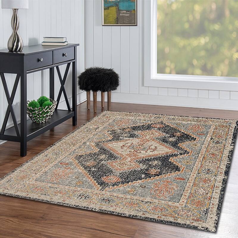 Linon Great Zero Harlon Bohemian & Eclectic Rug