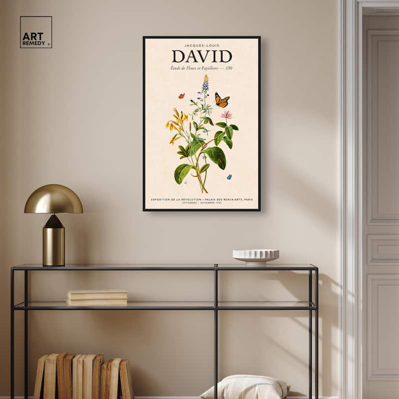 David's Delicate Flowers Canvas by Art Remedy