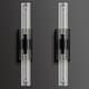 preview thumbnail 55 of 96, KAYLA Modern Glass Wall Sconces, Indoor Wall Lighting Wall Light Fixtures, Vanity Light with Glass Shade(2-Sets)