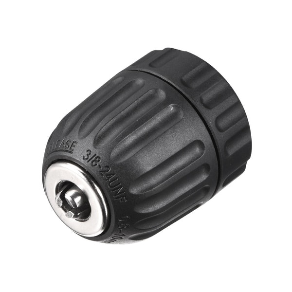 KASILU 0.8-10mm 3/8 Inch 24UNF Keyless Drill Chuck Converter 1/4 Inch Hex Shank Keyless Chuck Driver Durable KASILU 0.8-10mm 3/8 Inch 24UNF Keyless Drill Chuck Converter 1/4 Inch Hex Shank Keyless Chuck Driver Durable