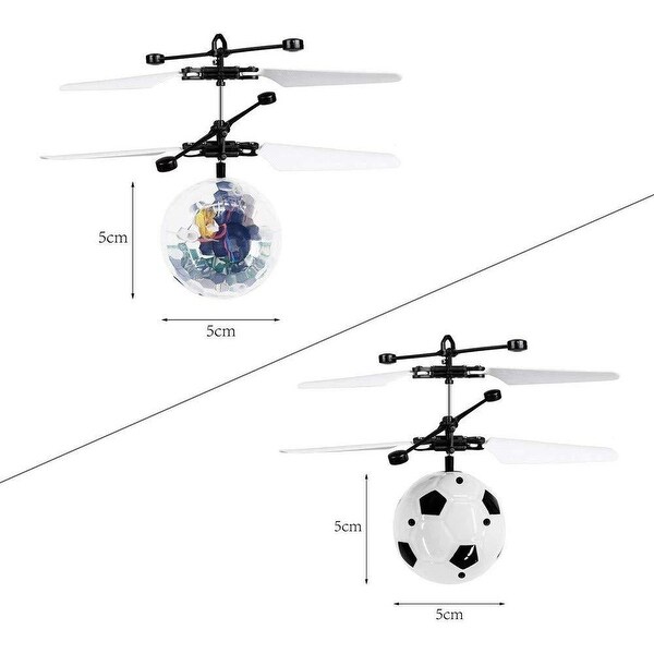 Flying Ball Infrared Induction Flying Toy Built in LED Light. N