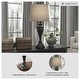 preview thumbnail 3 of 2, Signature Design by Ashley Darlita Bronze Metal Table Lamps