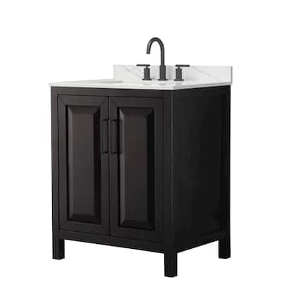 Wyndham Collection WCV252530S-QTZ-US3MXX Daria 30" Free Standing