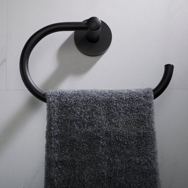Antique Brass Surface Treatment Single Design Towel Ring - China Towel Ring,  Bathroom Accessories