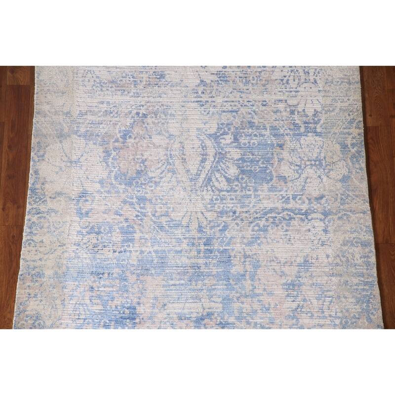 Abstract Modern Accent Rug Wool Carpet - 3'11"x 5'8"