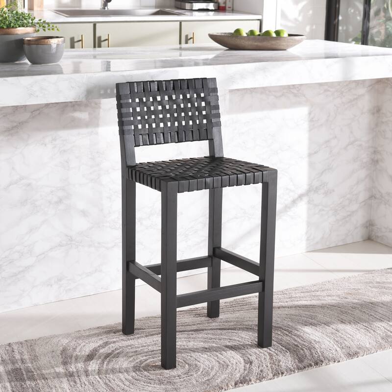SAFAVIEH Home Sorrento 27-inch Counter Stool - 18"Wx18"Dx38"H