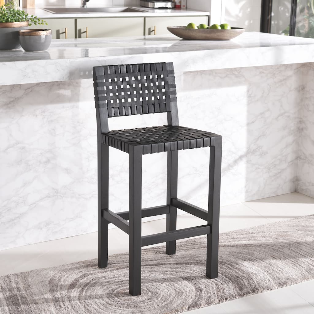 SAFAVIEH Home Sorrento 27-inch Counter Stool - 18"Wx18"Dx38"H