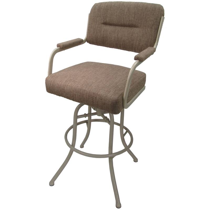 Swivel Tilt Counter 26" or 30" Bar Stool on Metal Frame - M-110