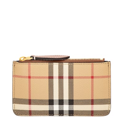 Burberry Vintage Check Coin Case comes