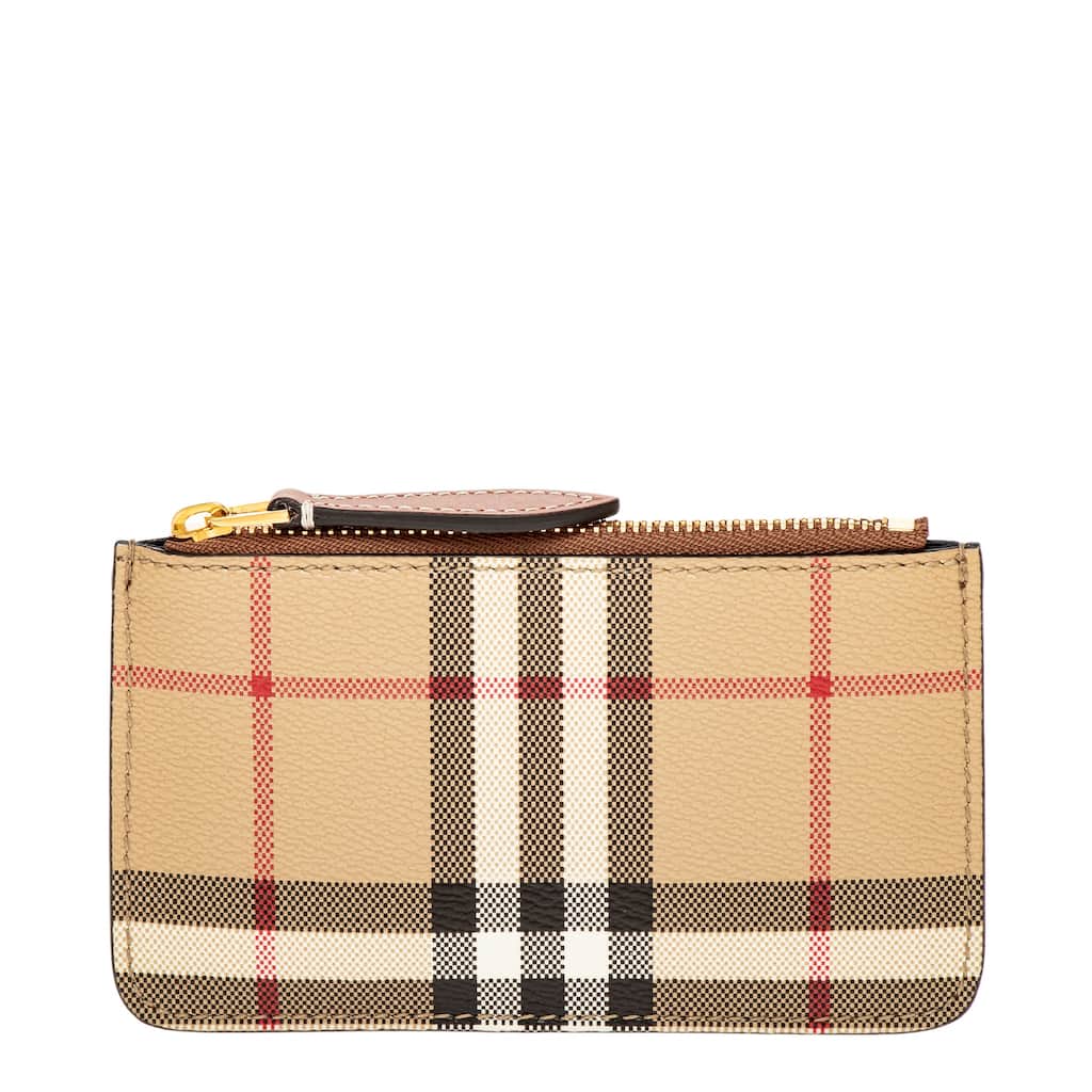 Burberry Vintage Check Coin Case comes