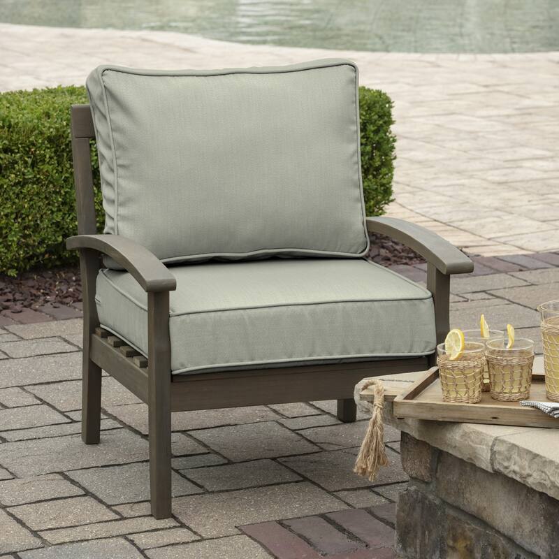 Arden Selections ProFoam Outdoor Plush Deep Seat Set