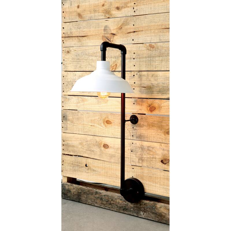 Metal Wall Sconce with Shade