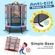 preview thumbnail 9 of 8, Gymax 55'' Trampoline for Kids Toddler Recreational Trampoline w/