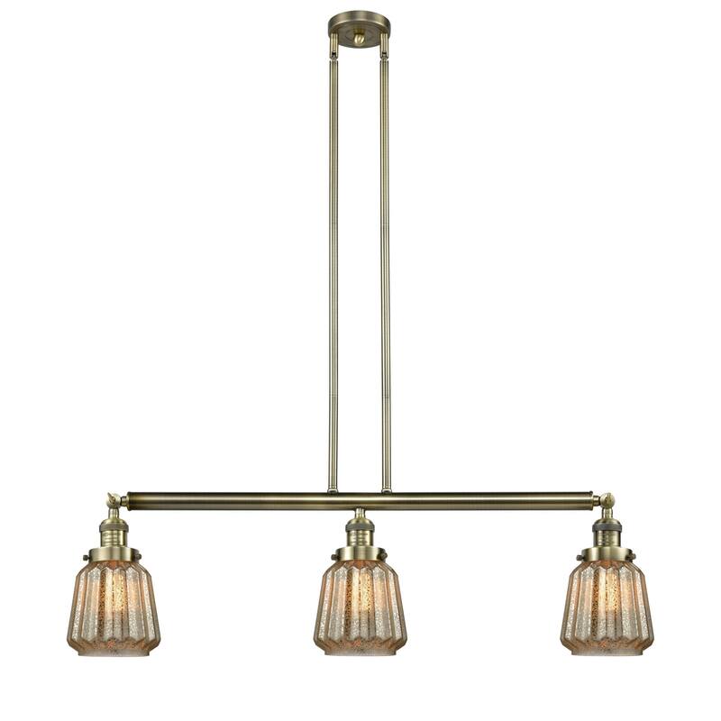 Innovations Lighting Chatham 3 Light 39" Wide Linear Chandelier