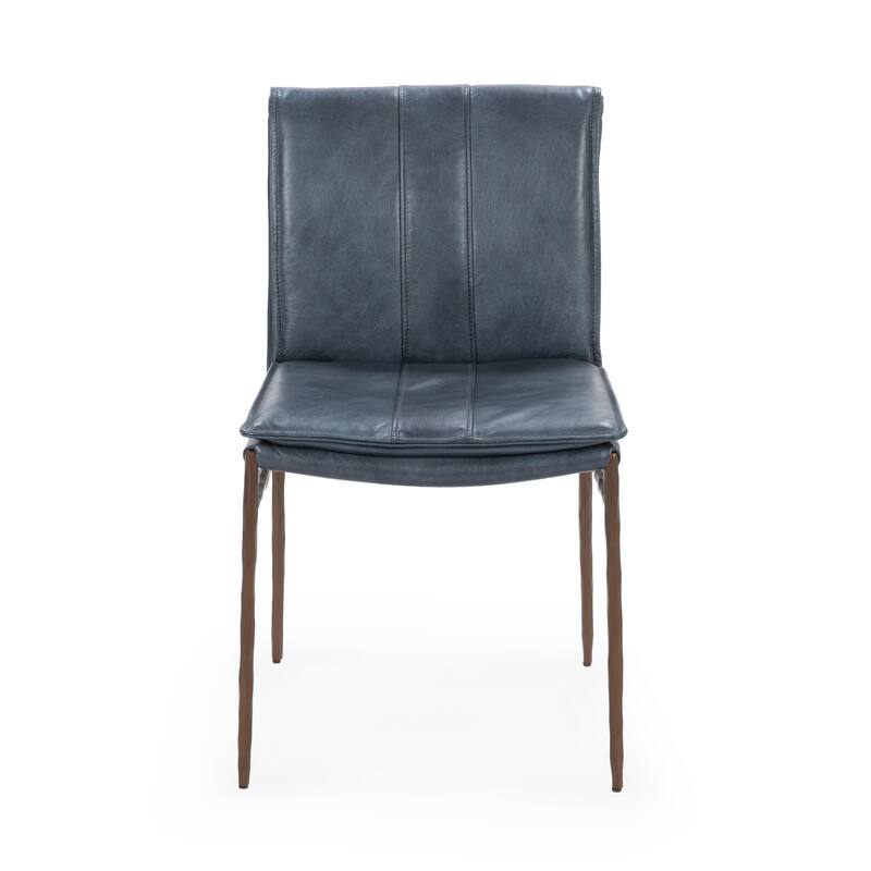 Classic Home Tuscan Genuine Leather Dining Chair (Set of 2)