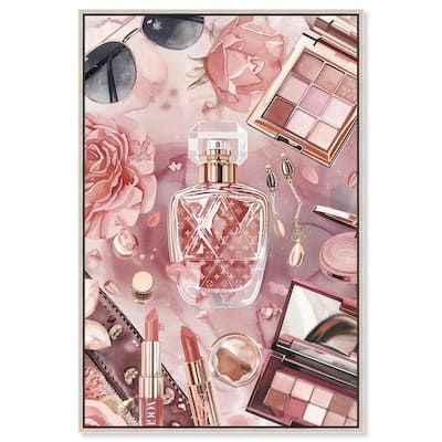 Glam Sparkle Lay Out II Canvas by Art Remedy