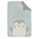 preview thumbnail 2 of 4, s.Oliver Organic Cotton Happy Penguin Baby Blanket