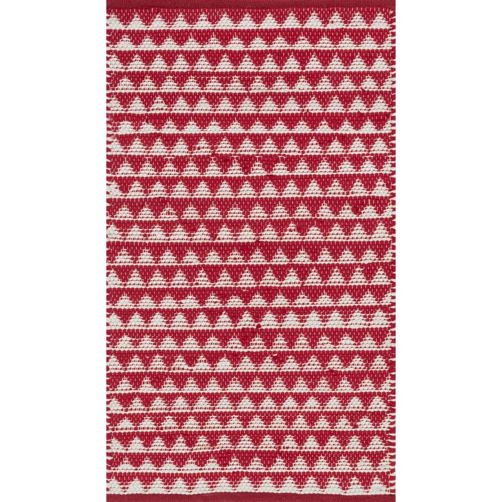 Alexander Home Dakota Hand-Woven Cotton Rug