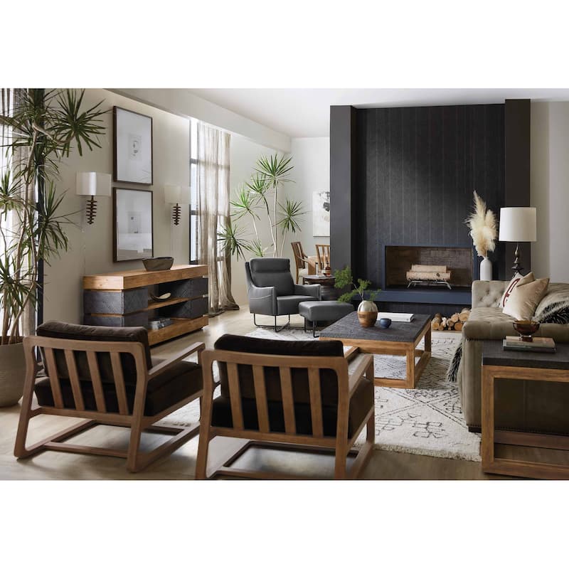 Big Sky Cocktail Table - 53.75"W x 31.75"L x 17.25"H