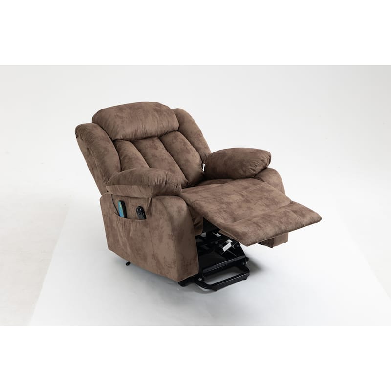 Power Lift Recliner Chair with Massage & Heating, Ergonomic Lounge Sofa Chair, Electric Massage Chair with USB Port