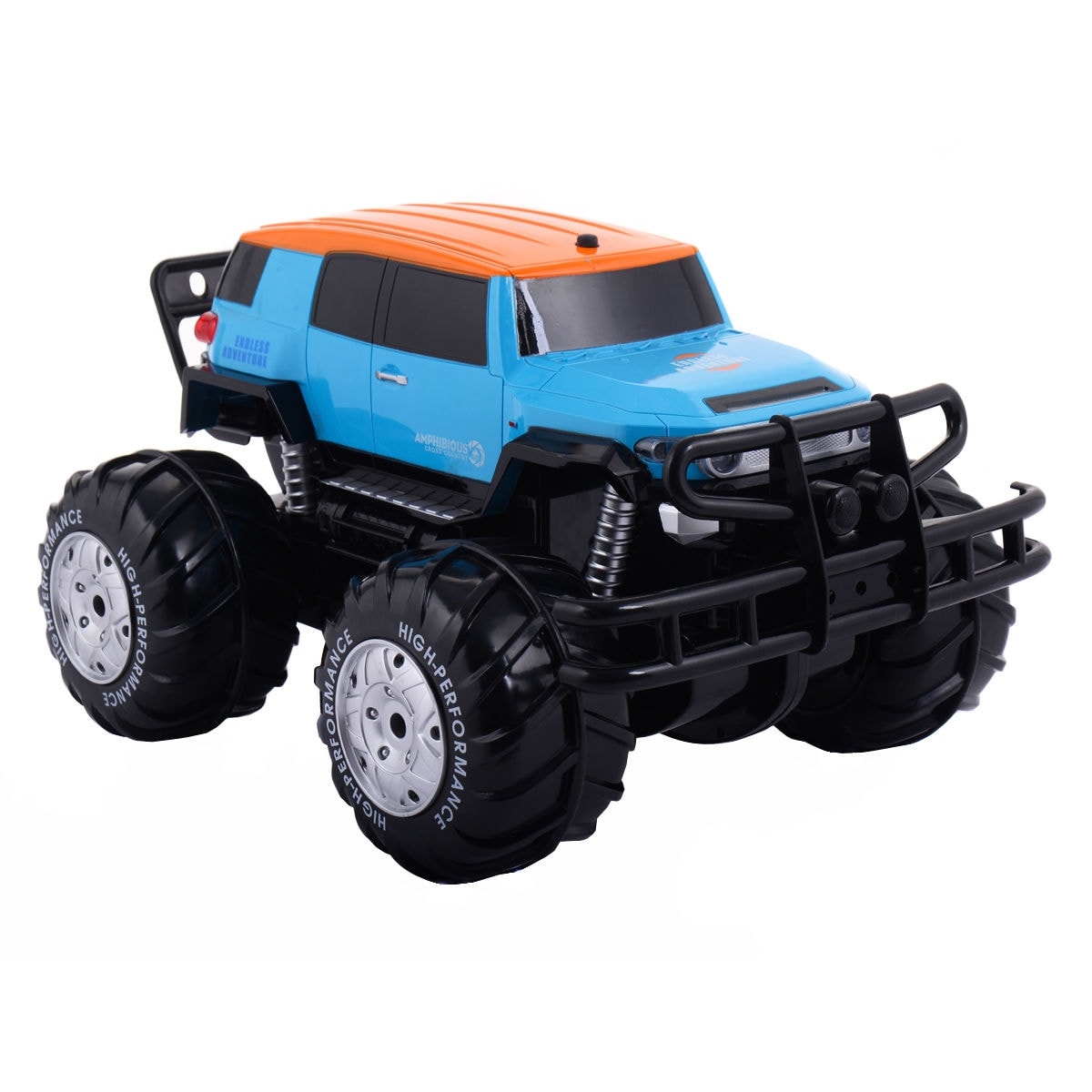 rc amphibious truck